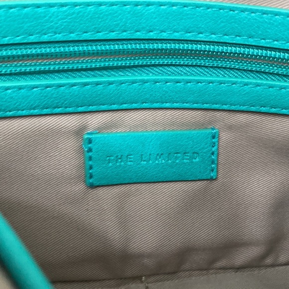 xSOLDx Teal Boho Clutch Bag by Limited, mini purse - Picture 3 of 4